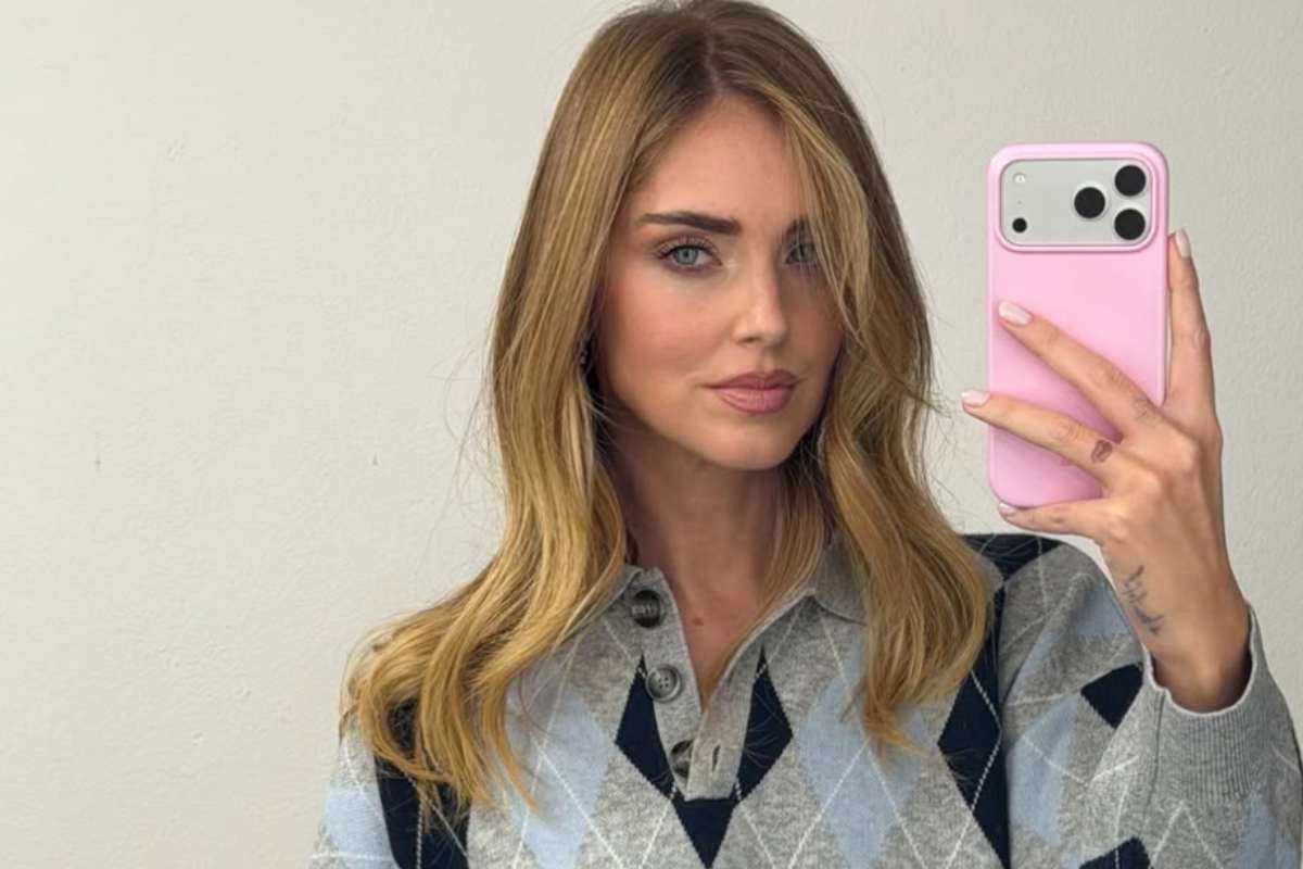 selfie chiara ferragni su instagram