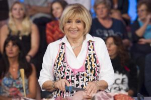 Anna Moroni in studio tv