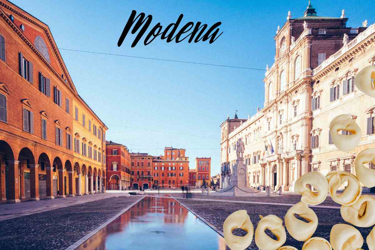 città di modena e tortellini