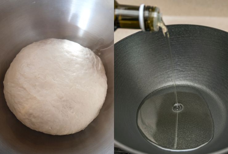 impasto- olio in padella 