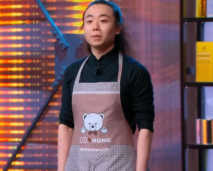 matteo durante le selezioni per masterchef